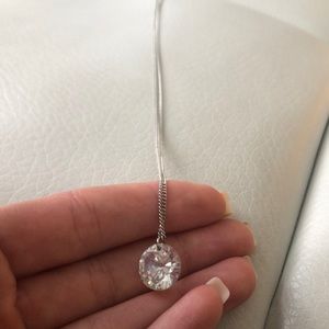 CZ contemporary necklace